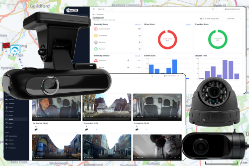 Dashcam features illustration
